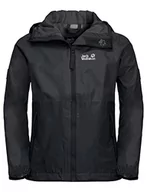 Kurtki i płaszcze dla chłopców - Jack Wolfskin Unisex Rainy Days Kids Jacke, Phantom, 92 - miniaturka - grafika 1