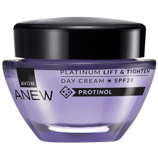 AVON ANEW PLATINUM KREM DO TWARZY NA DZIEŃ SPF20 LIFTINGUJĄCY PROTINOL 50ML - Kremy do twarzy - miniaturka - grafika 1