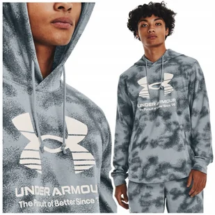 BLUZA męska DRESOWA z KAPTUREM kangurka UNDER ARMOUR XXXL - Bluzy męskie - miniaturka - grafika 1