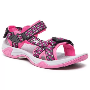 Sandały damskie - Sandały CMP - Kids Hamal Hiking Sandal 38Q9954J Hot Pink B375 - grafika 1