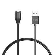 Akcesoria do smartwatchy - Ładowarka do smartwatcha TECH-PROTECT UltraBoost MC04 do Garmin 1 m Czarny - miniaturka - grafika 1