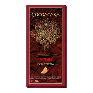 Czekolada gorzka chili z pomarańczą 100g Cocoacara - Czekolada - miniaturka - grafika 1