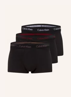 Majtki męskie - Calvin Klein Bokserki Cotton Stretch, 3 Szt. braun - grafika 1