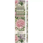 Ołówki - Ołówki ozdobne STPEN40 piwonie i róże 6 sztuk - miniaturka - grafika 1