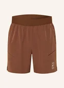 Spodenki damskie - Nike Szorty Tenisowe Court Advantage braun - miniaturka - grafika 1