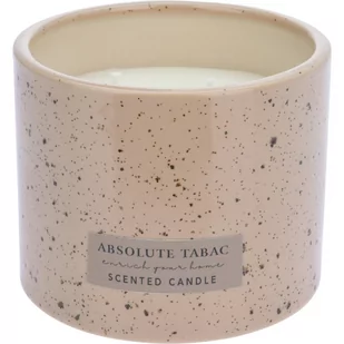 Świeczka zapachowa Enrich your home, Absolute Tabac, 180 g, 10,5 x 8 cm - Świece - miniaturka - grafika 1