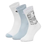 Skarpetki męskie - Skarpety Roxy AS_ROXY_05W_SS25 (3-PACK) Biały - miniaturka - grafika 1