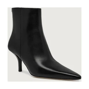 Michael Kors Skórzane botki na szpilce SELINA - Botki damskie - miniaturka - grafika 1