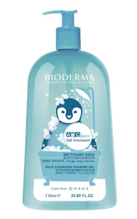 Bioderma Moussant łagodny żel myjący do włosów i ciała  dla dzieci 1000ml - Balsamy i oliwki dla dzieci - miniaturka - grafika 2