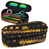 Plecaki szkolne i tornistry - Coolpack Campus Piórnik Jednokomorowy Z Klapką Bez Wyposażenia Don't Do It - miniaturka - grafika 1