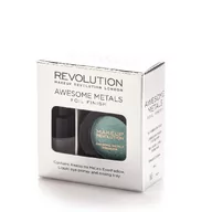 Cienie do powiek - Makeup Revolution Awesome Metals Foil Finish metaliczny cień do powiek + podkład Emerald Goddes 1,5g - miniaturka - grafika 1