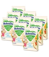 Kaszki dla dzieci - BoboVita Kaszka mleczno-zbożowa 4 owoce po 8 miesiącu ZESTAW 9x230g - miniaturka - grafika 1