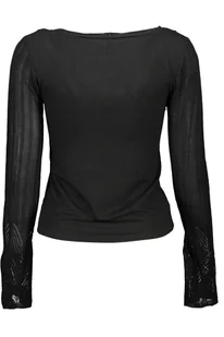 DESIGUAL SWETER DAMSKI CZARNY - Swetry damskie - miniaturka - grafika 2