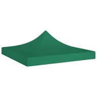 Pawilony ogrodowe - vidaXL Dach namiotu imprezowego, 3 x 3 m, zielony, 270 g/m - miniaturka - grafika 1