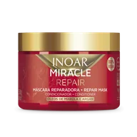 Maski do włosów - Inoar Miracle Repair, maska do włosów zniszczonych, 250g - miniaturka - grafika 1