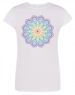 Koszulki i topy damskie - T-Shirt damski nadruk kolorowa Mandala r.XXL - miniaturka - grafika 1