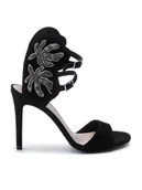 Sandały damskie - Gino Rossi Sandały Minako DNI305-CH8-4900-9900-0 Czarny - miniaturka - grafika 1