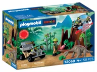 Klocki - Playmobil Dinos Kryjówka dinozaura 72069 - klocki - miniaturka - grafika 1