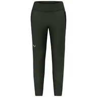 Spodnie sportowe damskie - Spodnie damskie Salewa Puez Hemp Tights W Rozmiar: L / Kolor: ciemnozielony - miniaturka - grafika 1