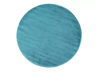 Dywany - Portofino koło - niebieskie (N) niebieski 100 cm - miniaturka - grafika 1