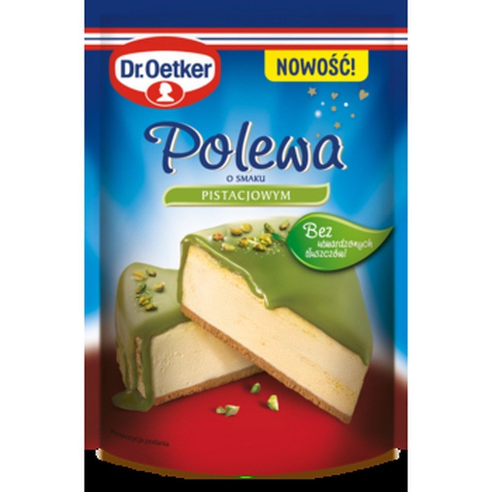 Polewa pistacjowa Dr. Oetker do dekoracji ciast i deserów 100 g