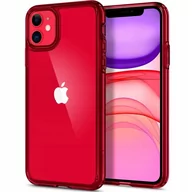 Etui i futerały do telefonów - Spigen Etui Ultra Hybrid iPhone 11 czerwone 8809685622703 - miniaturka - grafika 1