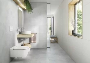 Płytka Gresowa Couvet Grey 80x80x1 - Płytki ceramiczne - miniaturka - grafika 1