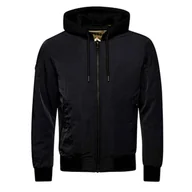 Kurtki męskie - Kurtka męska Superdry Military ocieplana bomberka czarna-3XL - miniaturka - grafika 1