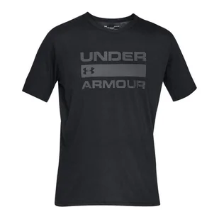 Koszulka Under Armour Team Issue Czarny - Koszulki sportowe damskie - miniaturka - grafika 1