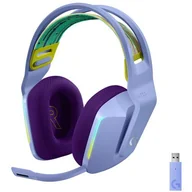 Słuchawki - Logitech G733 LIGHTSPEED Fioletowe (981-000890) - miniaturka - grafika 1