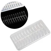 Sztuczne paznokcie i akcesoria - Tipsy ballerina AlleLac clear przezroczyste 240szt model PH-38 - miniaturka - grafika 1