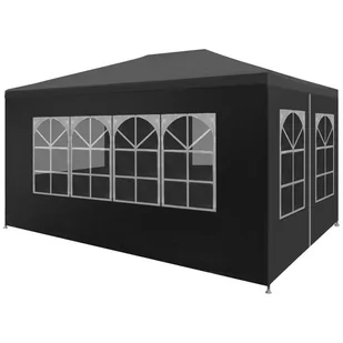 vidaXL Namiot imprezowy, 3 x 4 m, antracytowy - Pawilony ogrodowe - miniaturka - grafika 1