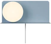Lampy ścienne - Nordlux - Kinkiet z półką LILIBETH 1xE14/25W/230V niebieski - miniaturka - grafika 1