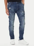 Spodnie męskie - G-Star Raw Jeansy Airblaze 3D D16129-E106 Niebieski Skinny Fit - miniaturka - grafika 1