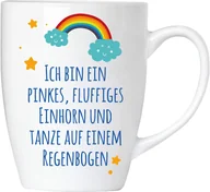 Kubki - BRUBAKER - Jestem różowym, puszystym jednorożcem! - Ceramiczny kubek do kawy - 300 ml - Kubek do kawy - miniaturka - grafika 1