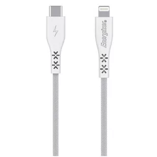 Kabel USB Typ-C - Lightning ENERGIZER HardCase MFi 2 m Biały - Kable USB - miniaturka - grafika 1