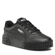 Buty dla dziewczynek - Sneakersy Puma Carina 2.0 PS 386186 10 Puma Black-Puma Silver - miniaturka - grafika 1