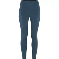 Spodnie sportowe damskie - Damskie legginsy Fjällräven Abisko Tights W Rozmiar: XS / Kolor: niebieski - miniaturka - grafika 1