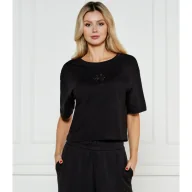Koszulki i topy damskie - Armani Exchange T-shirt Cropped Fit - miniaturka - grafika 1