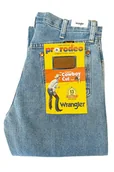 Spodnie męskie - WRANGLER 13MWZ COWBOY CUT ANTIQUE WASH JEANSY MĘSKIE - miniaturka - grafika 1