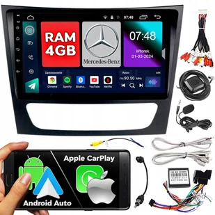 Radio samochodowe NCS nawigacja do Mercedes-Benz E KLASA W211 2002-2009 BT - Radia samochodowe - miniaturka - grafika 1