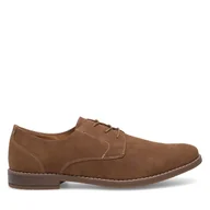 Półbuty męskie - Półbuty Lanetti MYL8428-9 Brązowy - miniaturka - grafika 1