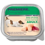 Mokra karma dla psów - PREMIERE Finest Meat Adult Kurczak i kaczka 10x150 g - miniaturka - grafika 1