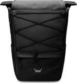 Plecaki - Vuch Męski plecak podróżny Elion Czarny Jeden rozmiar - miniaturka - grafika 1