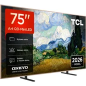 Telewizory - TCL 75A400 Pro 75" QD-Mini LED 4K 144 Hz VRR Google TV Dolby Atmos Dolby Vision HDMI 2.1 - miniaturka - grafika 1