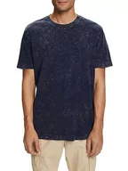 Koszulki męskie - ESPRIT T-shirt męski, 400/granatowy, L - miniaturka - grafika 1