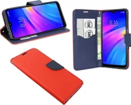 Etui i futerały do telefonów - Etui na telefon komórkowy Fancy + szkło ochronne 9H kompatybilne z iPhone 13 Pro Red-Blue - miniaturka - grafika 1