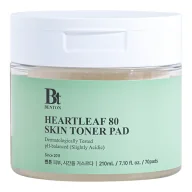 Toniki i hydrolaty do twarzy - Benton - Heartleaf 80 Skin Toner Pad 70pads - miniaturka - grafika 1