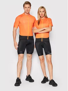 Koszulki rowerowe - POC Koszulka rowerowa Unisex 58211 Pomarańczowy Regular Fit - grafika 1