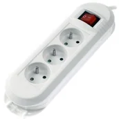 Listwy zasilające - Listwa zasilająca HAMA Comfort 3GN 3m Biały P2223753 - miniaturka - grafika 1